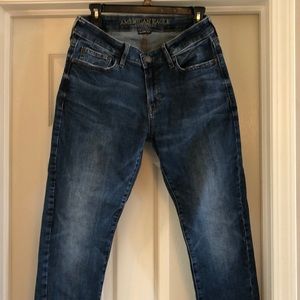 American Eagle Skinny Extreme Flex Blue Jeans